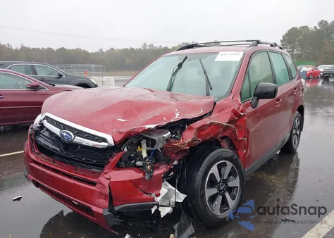 2017 Subaru Forester 2.5I из США, поврежденный, VIN JF2SJABC5HH460997